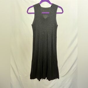 Asymmetrical Black and White Cocktail Dress